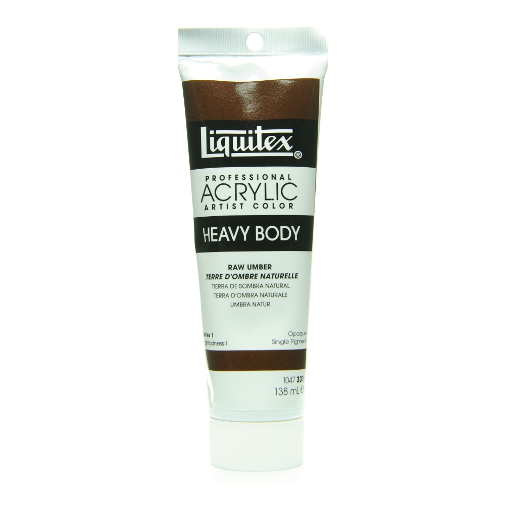 Liquitex Heavy Body Professional Artist Acrylic Colors, 4.65 Oz, Raw Umber, Pack Of 2 MPN:1047331-2
