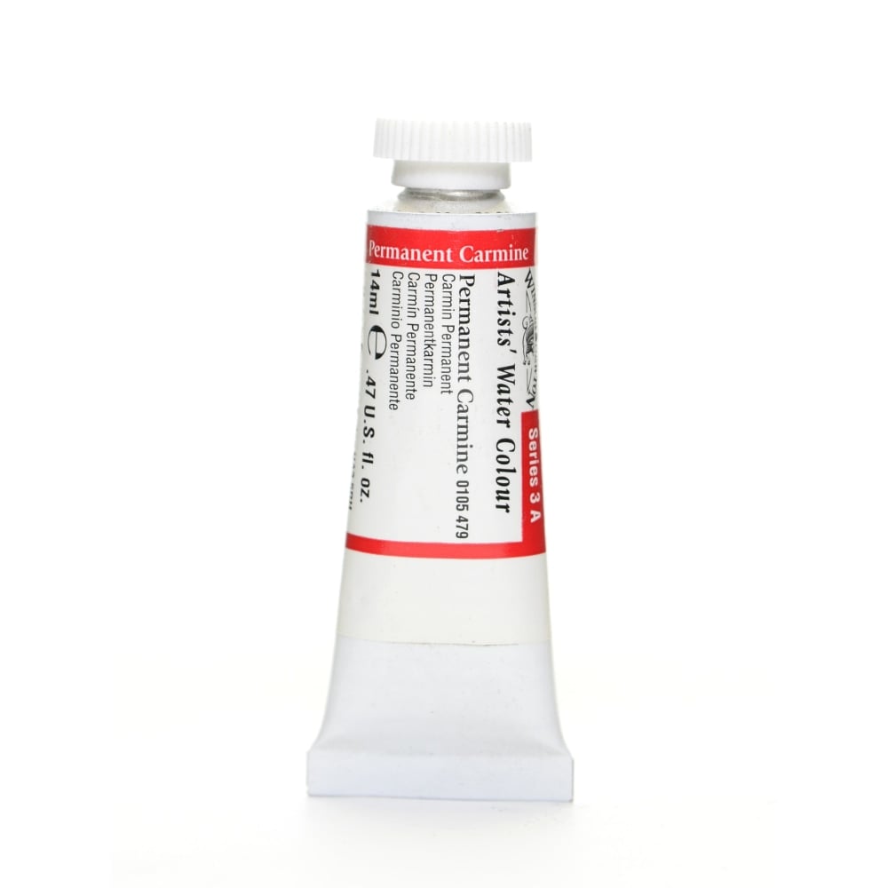 Winsor & Newton Professional Watercolors, 14 mL, Permanent Carmine, 479 MPN:0105479