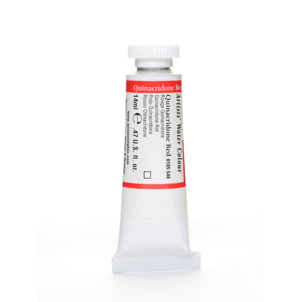 Winsor & Newton Professional Watercolors, 14 mL, Quinacridone Red, 548 MPN:0105548