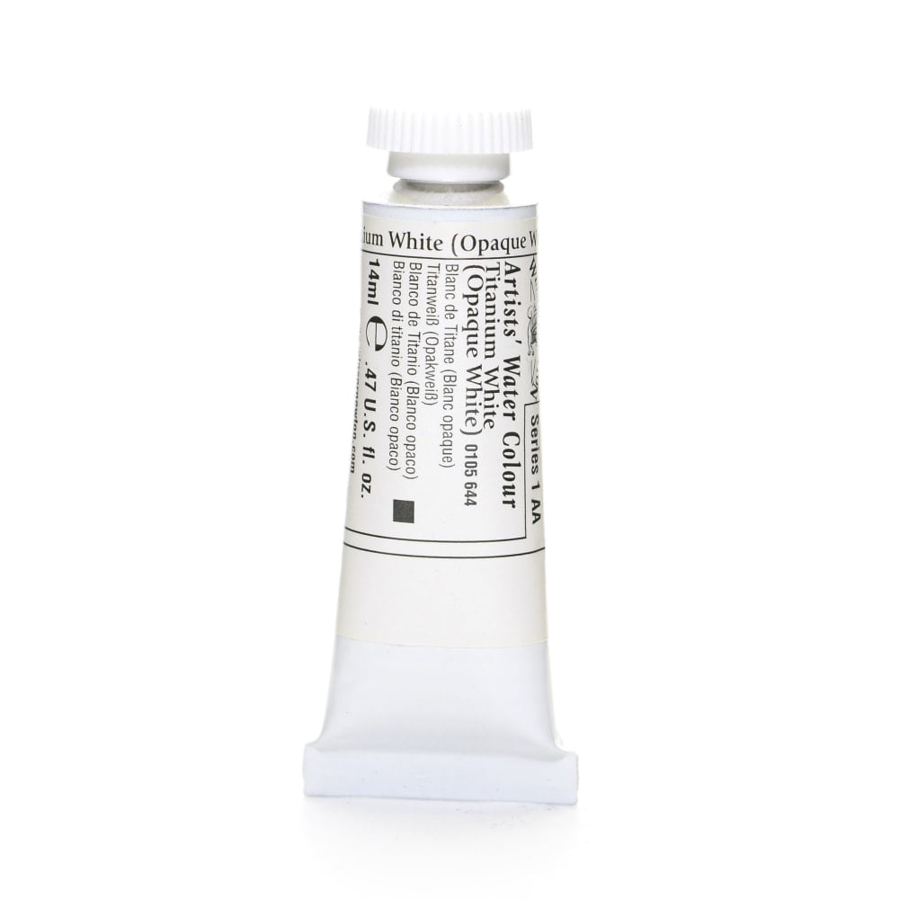 Winsor & Newton Professional Watercolors, 14 mL, Titanium White, 644 MPN:0105644