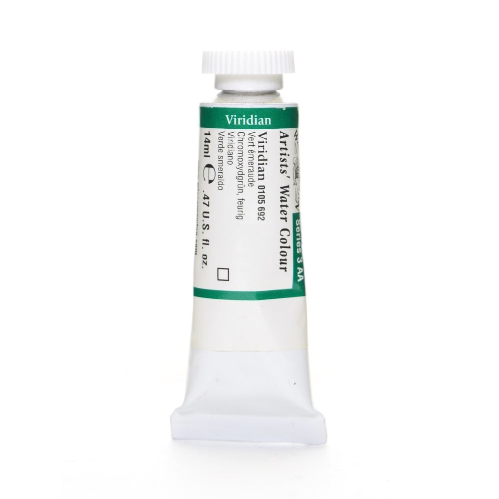 Winsor & Newton Professional Watercolors, 14 mL, Viridian, 692 MPN:0105692