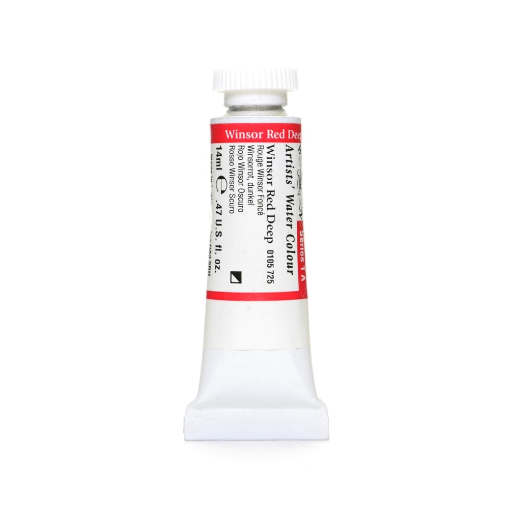 Winsor & Newton Professional Watercolors, 14 mL, Winsor Red Deep, 725 MPN:0105725