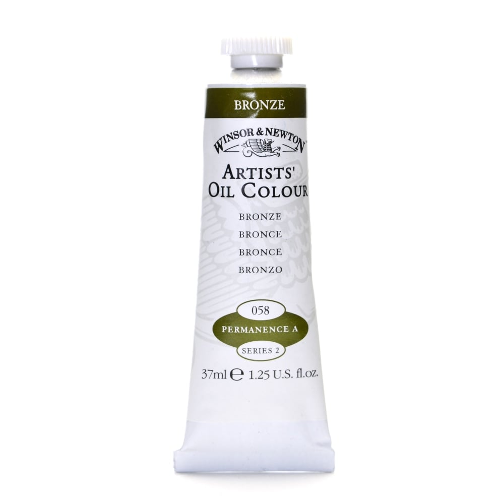 Winsor & Newton Artists Oil Colors, 37 mL, Bronze, 58 MPN:1214058