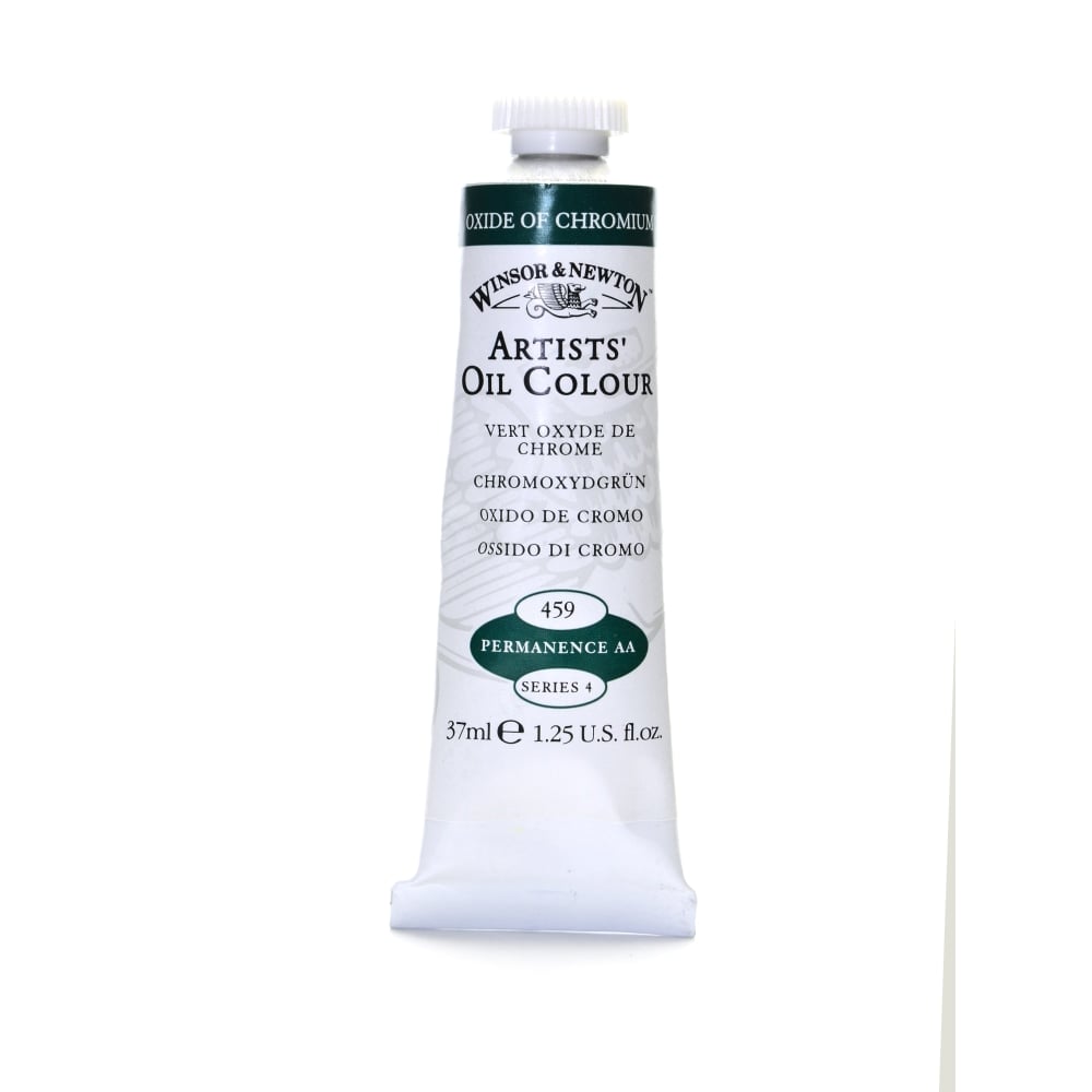 Winsor & Newton Artists Oil Colors, 37 mL, Oxide Of Chromium, 459 MPN:1214459