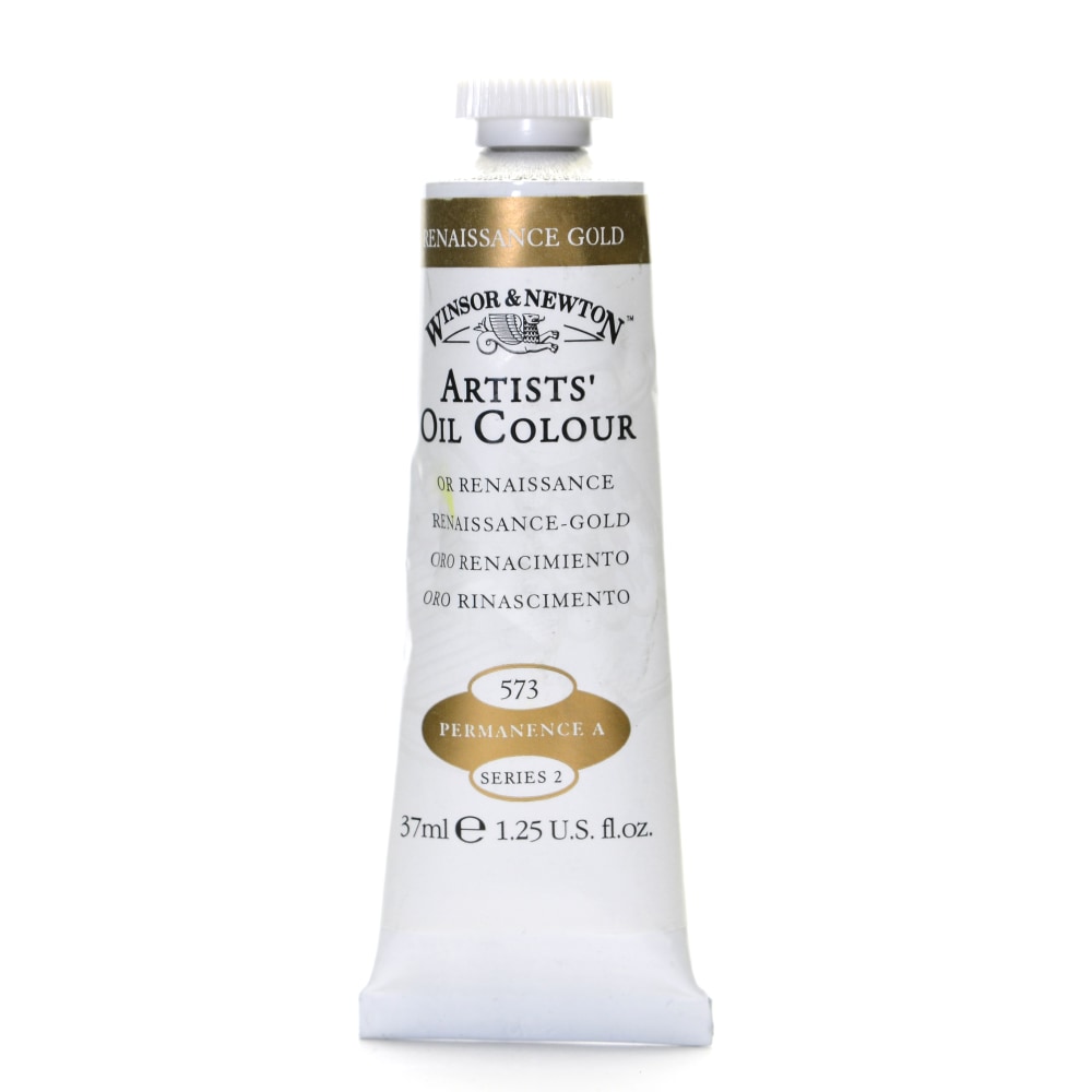 Winsor & Newton Artists Oil Colors, 37 mL, Renaissance Gold, 573 MPN:1214573