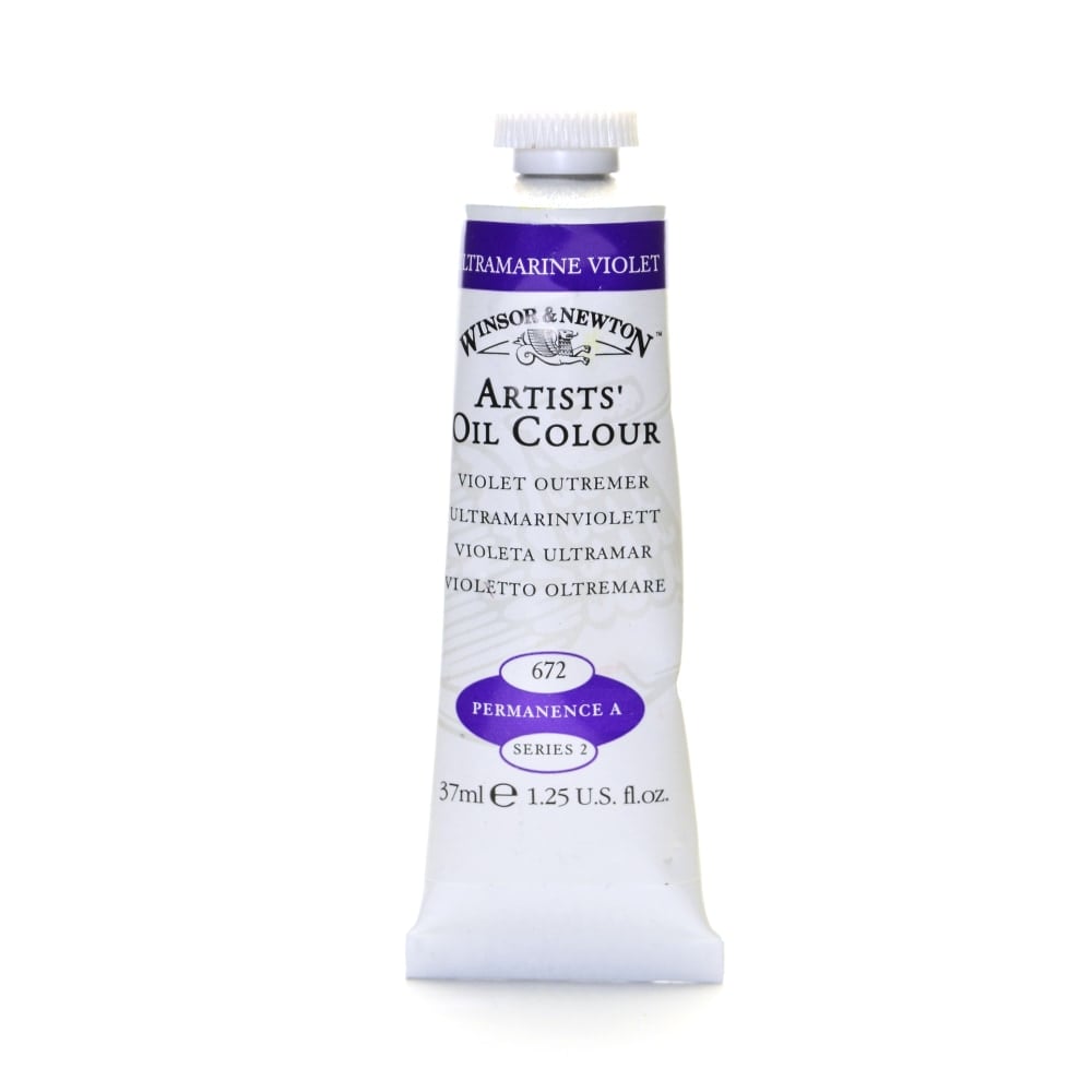 Winsor & Newton Artists Oil Colors, 37 mL, Ultramarine Violet, 672 MPN:1214672