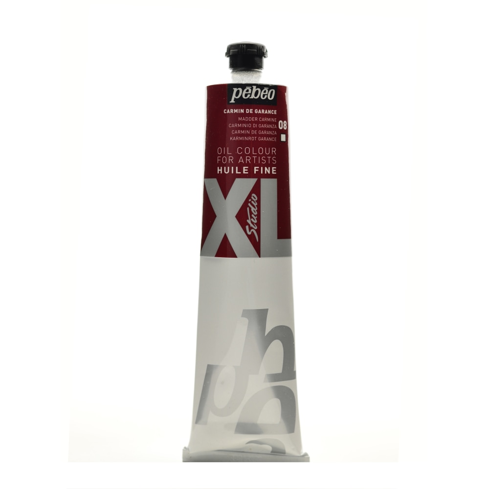 Pebeo Studio XL Oil Paint, 6.76 oz (200mL), Madder Carmine, Pack Of 2 MPN:200008-2