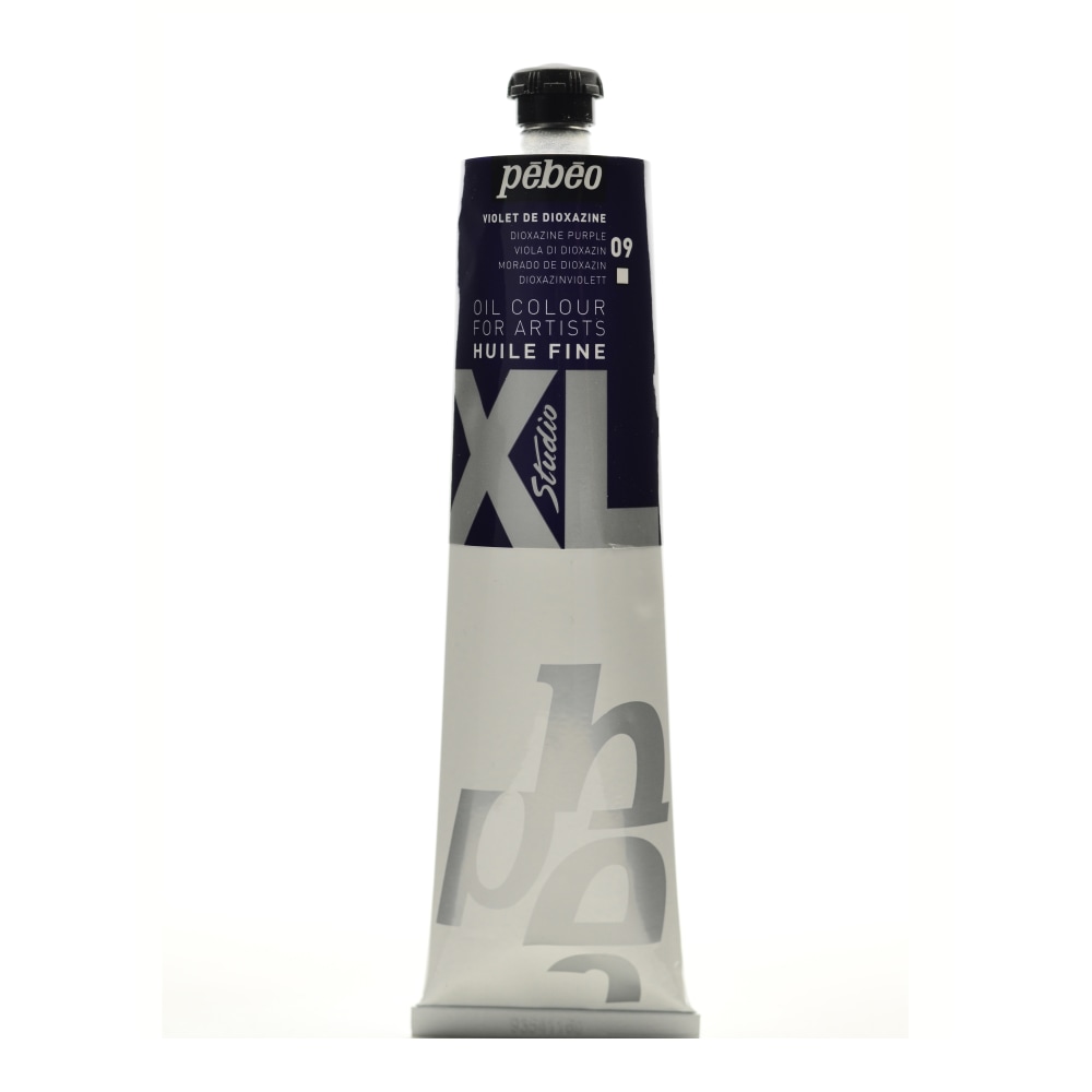 Pebeo Studio XL Oil Paint, 6.76 oz (200mL), Dioxazine Purple, Pack Of 2 MPN:200009-2