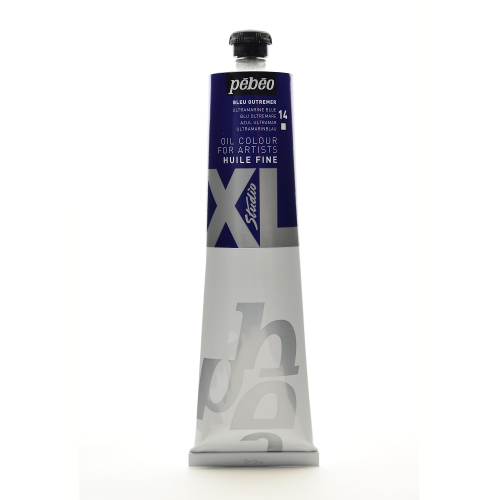 Pebeo Studio XL Oil Paint, 6.76 oz (200mL), Ultramarine Blue, Pack Of 2 MPN:200014-2
