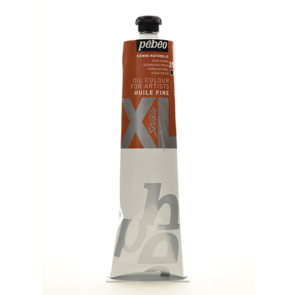 Pebeo Studio XL Oil Paint, 6.76 oz (200mL), Raw Sienna, Pack Of 2 MPN:200021-2
