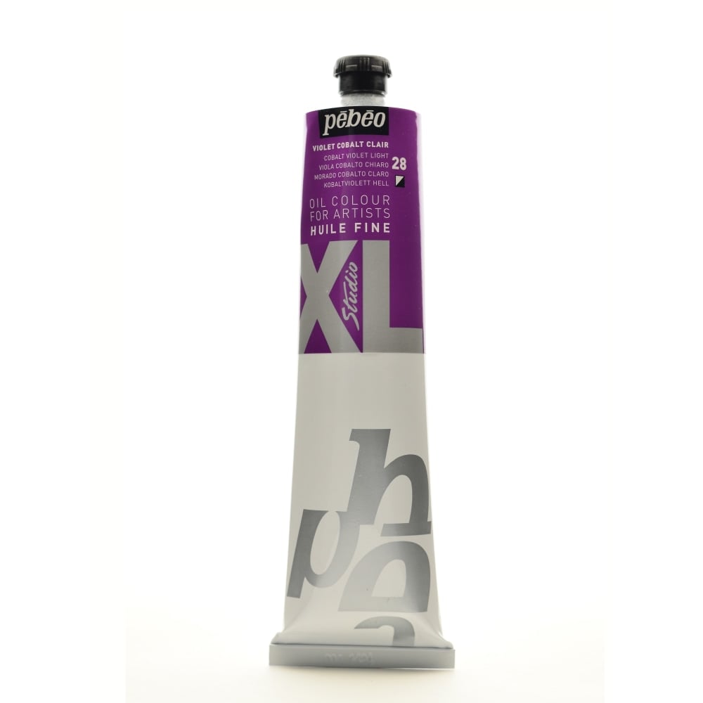 Pebeo Studio XL Oil Paint, 6.76 oz (200mL), Cobalt Violet Light, Pack Of 2 MPN:200028-2
