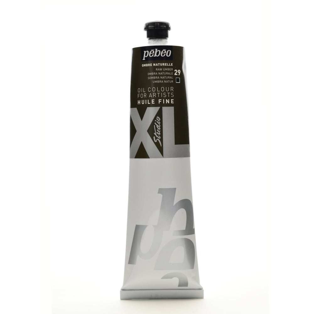 Pebeo Studio XL Oil Paint, 6.76 oz (200mL), Raw Umber, Pack Of 2 MPN:200029-2