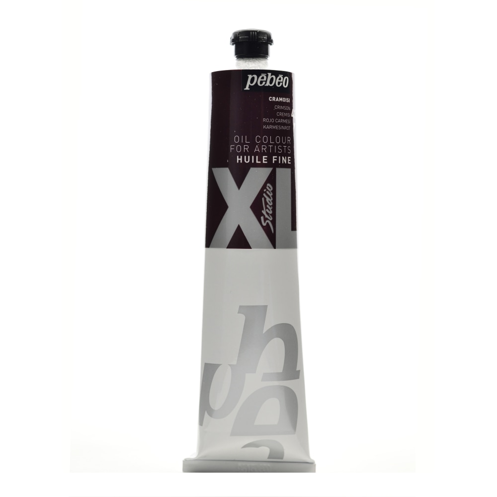 Pebeo Studio XL Oil Paint, 6.76 oz (200mL), Crimson, Pack Of 2 MPN:200043-2