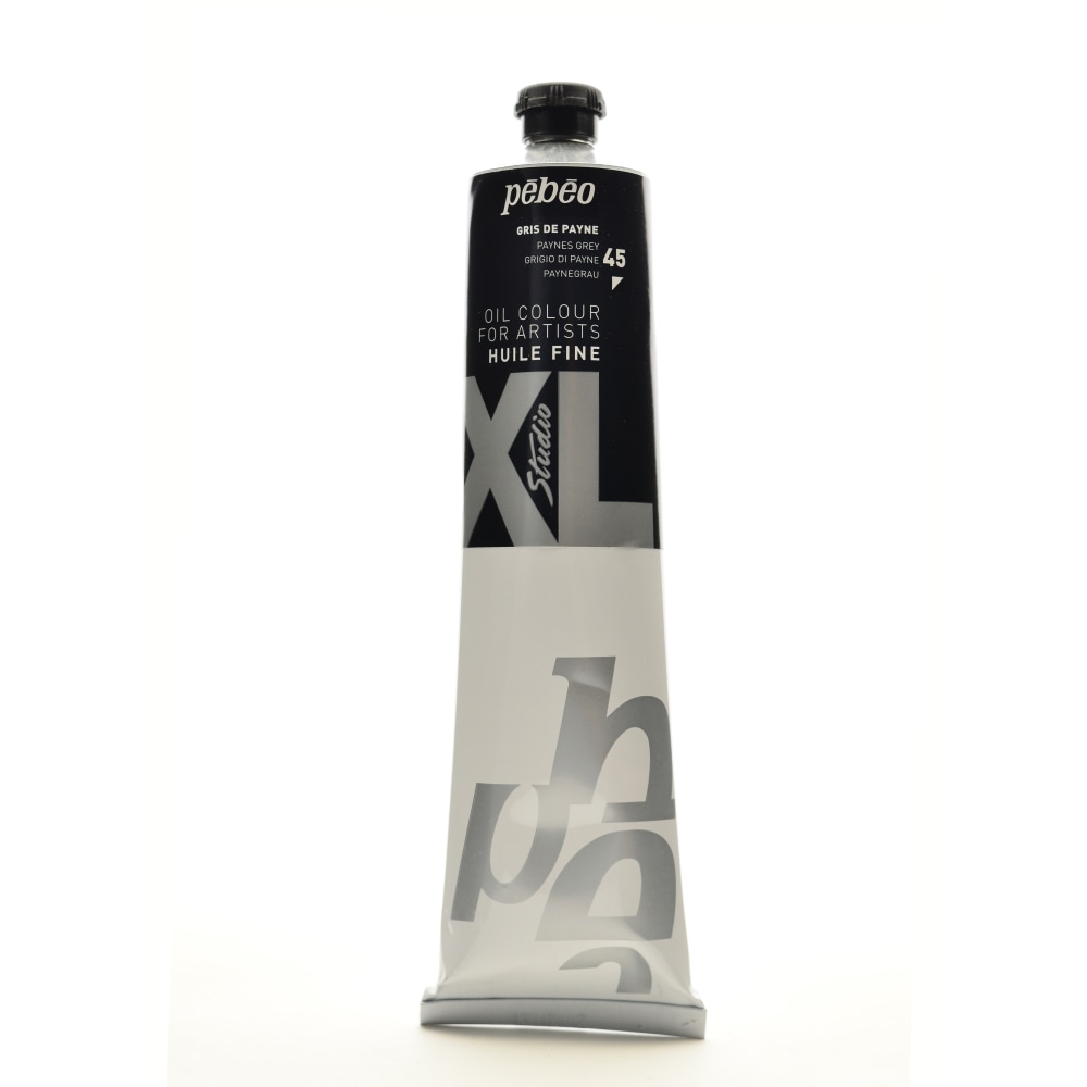 Pebeo Studio XL Oil Paint, 6.76 oz (200mL), Paynes Gray, Pack Of 2 MPN:200045-2