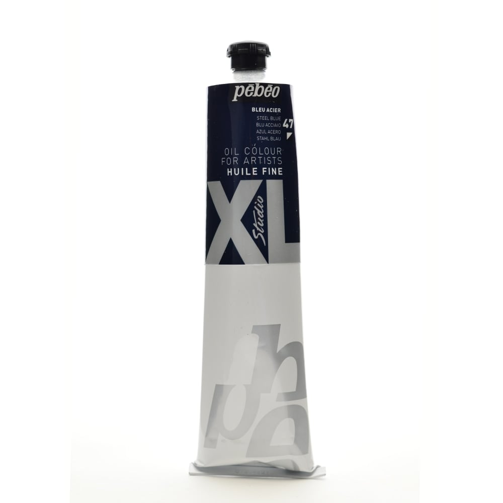 Pebeo Studio XL Oil Paint, 6.76 oz (200mL), Steel Blue, Pack Of 2 MPN:200047-2