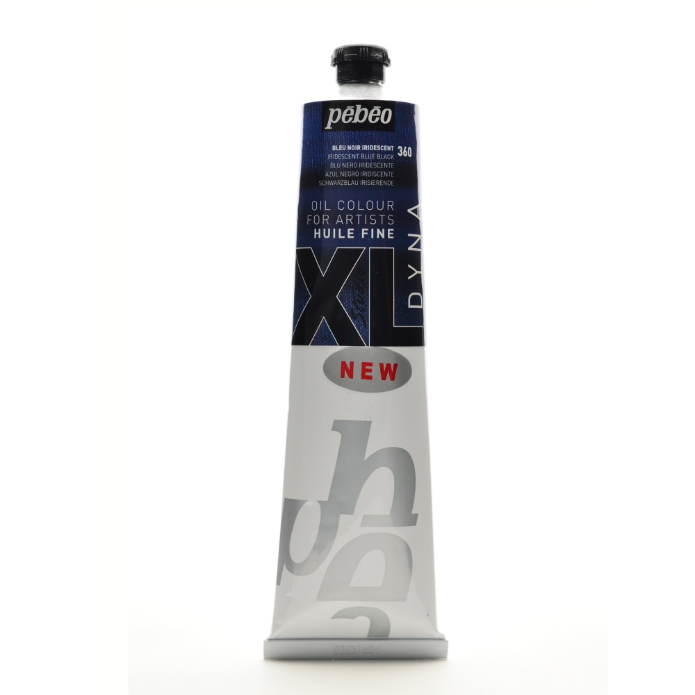 Pebeo Studio XL Oil Paint, 6.76 oz (200mL), Iridescent Black, Pack Of 2 MPN:200360-2