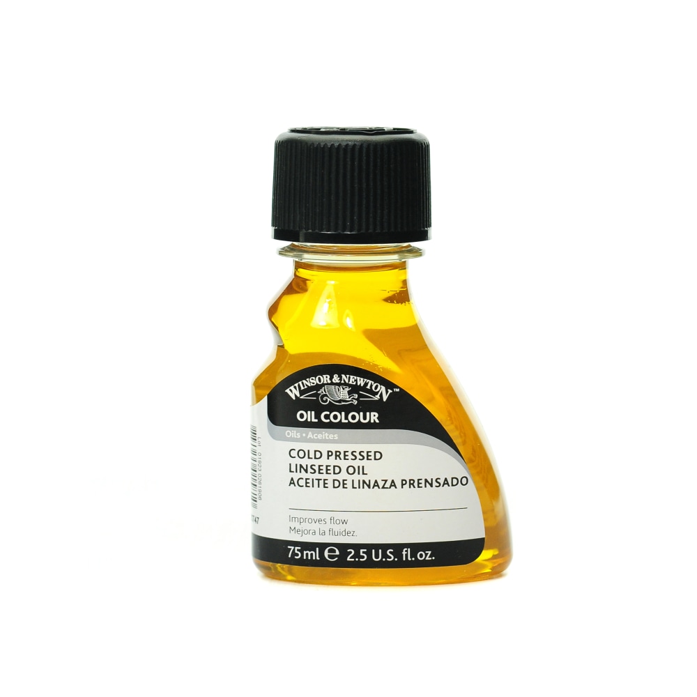 Winsor & Newton Linseed Oil, Cold Pressed, 75mL MPN:3221747