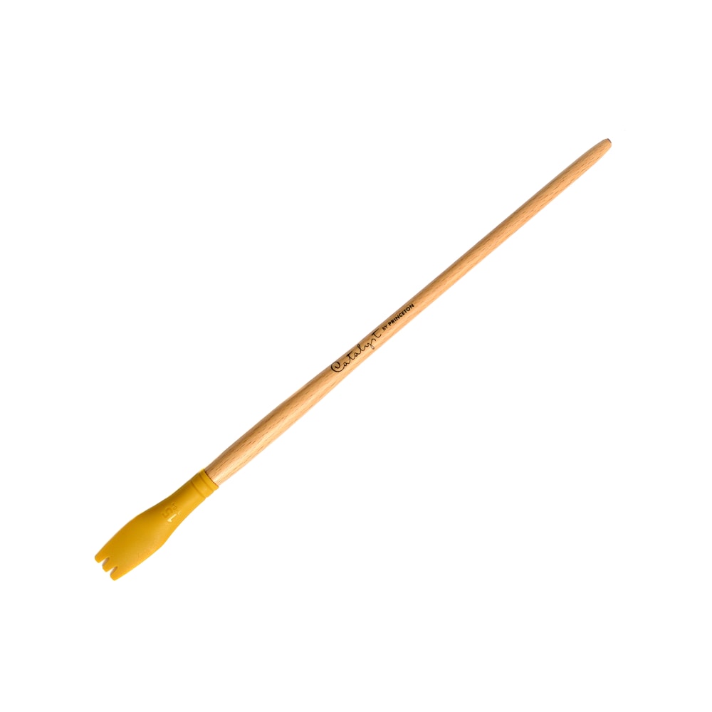 Princeton Catalyst Silicone Tools, Blade Size 15, #4, Yellow, Pack Of 2 MPN:B15-04-2