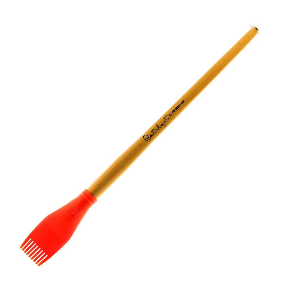 Princeton Catalyst Silicone Tools, Blade Size 30, #5, Orange, Pack Of 2 MPN:B30-05-2