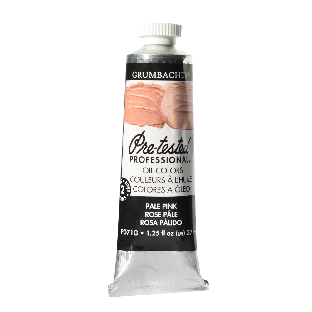 Grumbacher P071 Pre-Tested Artists Oil Colors, 1.25 Oz, Flesh Hue, Pack Of 2 MPN:P071G-2