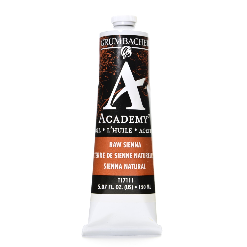 Grumbacher Academy Oil Colors, 5.07 Oz, Raw Sienna, Pack Of 2 MPN:T171-11-2