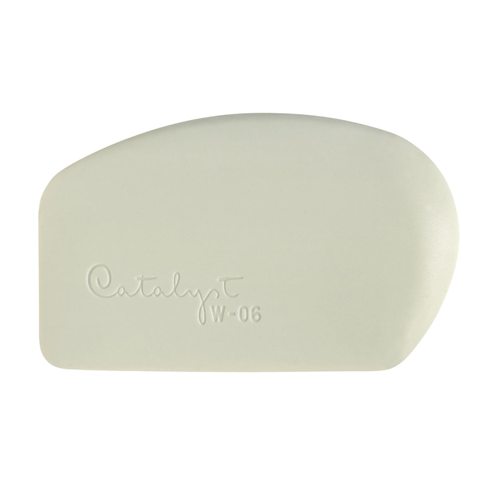Princeton Catalyst Silicone Tools, Wedge, #6, White, Pack Of 2 MPN:W-06-2