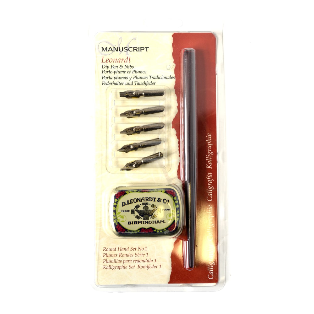 Manuscript Chronicle Round-Hand 1-Dip Pen Sets, Pack Of 2 Sets MPN:MDP2026-2