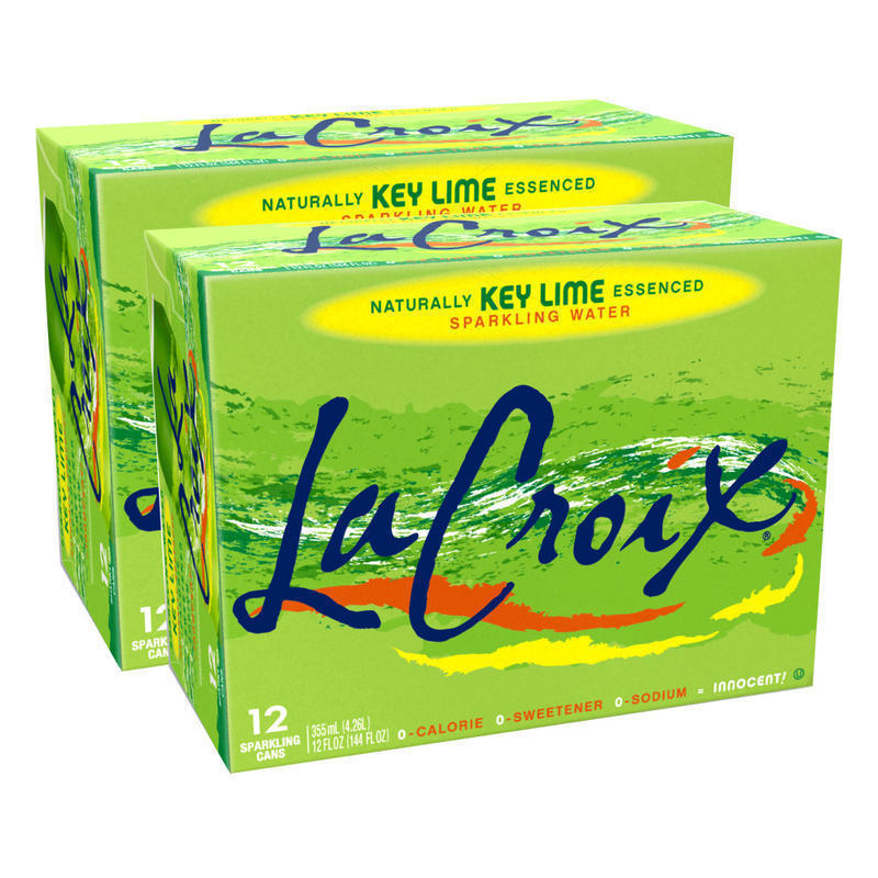 LaCroix Sparkling Water, 12 Oz, Key Lime, 12 Cans Per Pack, Case Of 2 Packs (Min Order Qty 4) MPN:0 12993 40108 5