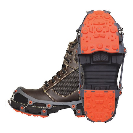 Ice Cleats, Ball, Heel Coverage, Pull-On, Tungsten Carbide, Stud MPN:JD7710-XL