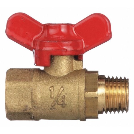 Manual 2-Way Ball Valve, NPT, Forged Brass MPN:SMV532LF