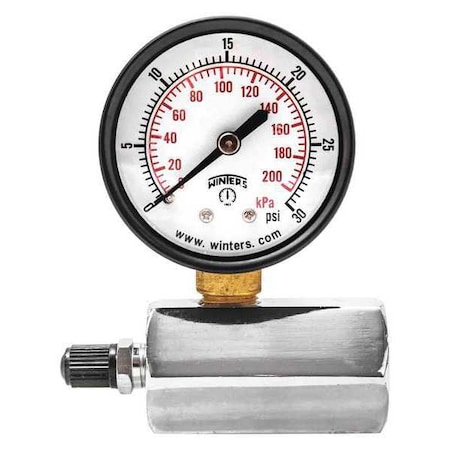 Gas Test Gauge 0-30 psi/Kpa MPN:PETG202