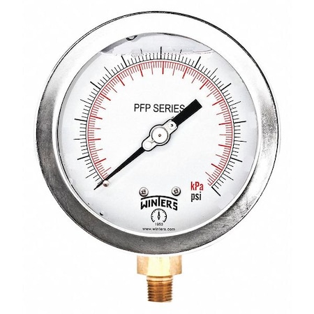 Industrial Vacuum Gauge, +/-1.0%, Gray MPN:PFP600WBY