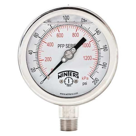 Filled Ss/Ss Gauge 4