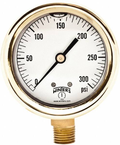 Pressure Gauge: 2-1/2