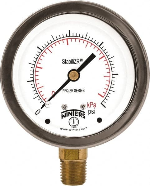 Pressure Gauge: 2-1/2