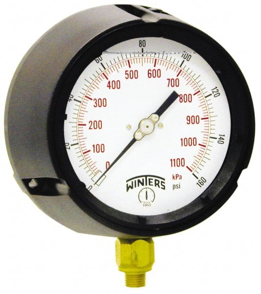 Pressure Gauge: 4-1/2