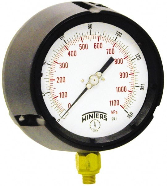 Pressure Gauge: 4-1/2