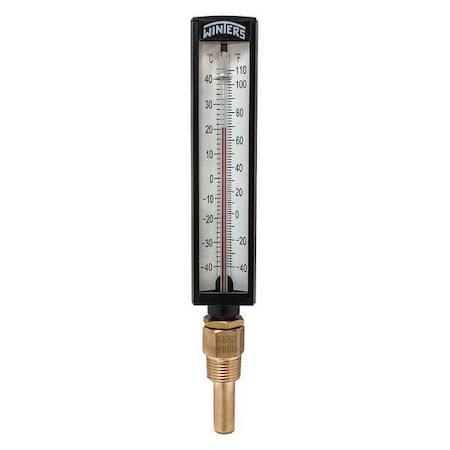 Thermometer, Analog, 30 to 240 deg, 3/4in MPN:TAS132LF.
