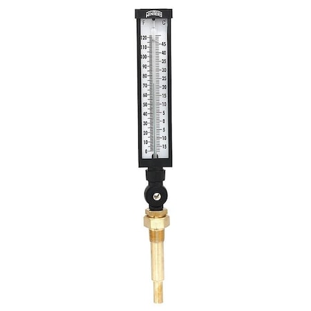 Thermometer, Analog, -40-110 deg, 3/4in NPT MPN:TIM103LF.