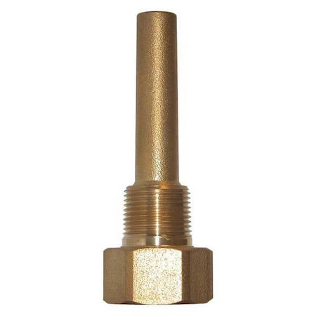 Brass Thermowell 3.5