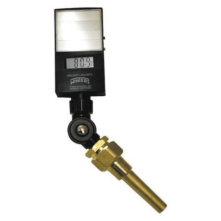 Digital Solar Powered Thermometer, -50 Degrees to 320 Degrees F MPN:TSD9ITSD