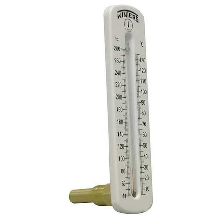 Thermometer, Analog, 40-280 degF, 1/2in NPT MPN:TSW173LF.