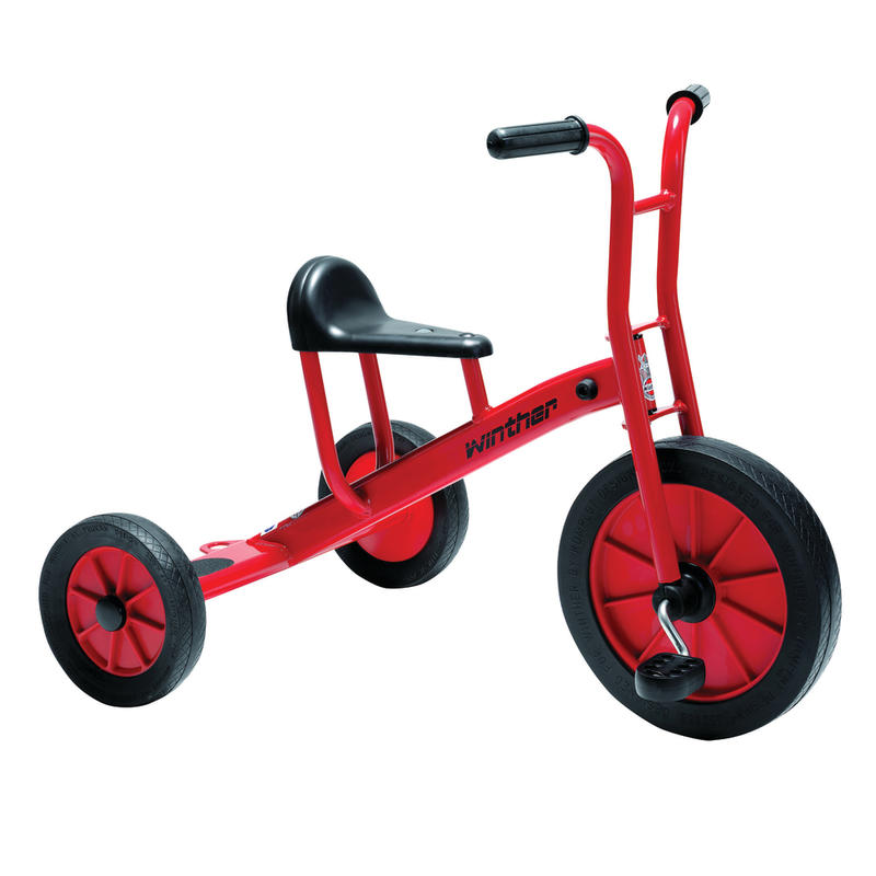 Winther Viking Tricycle, Large, 27 3/16inH x 22 7/8inW x 34 1/4inD, Red MPN:WIN452