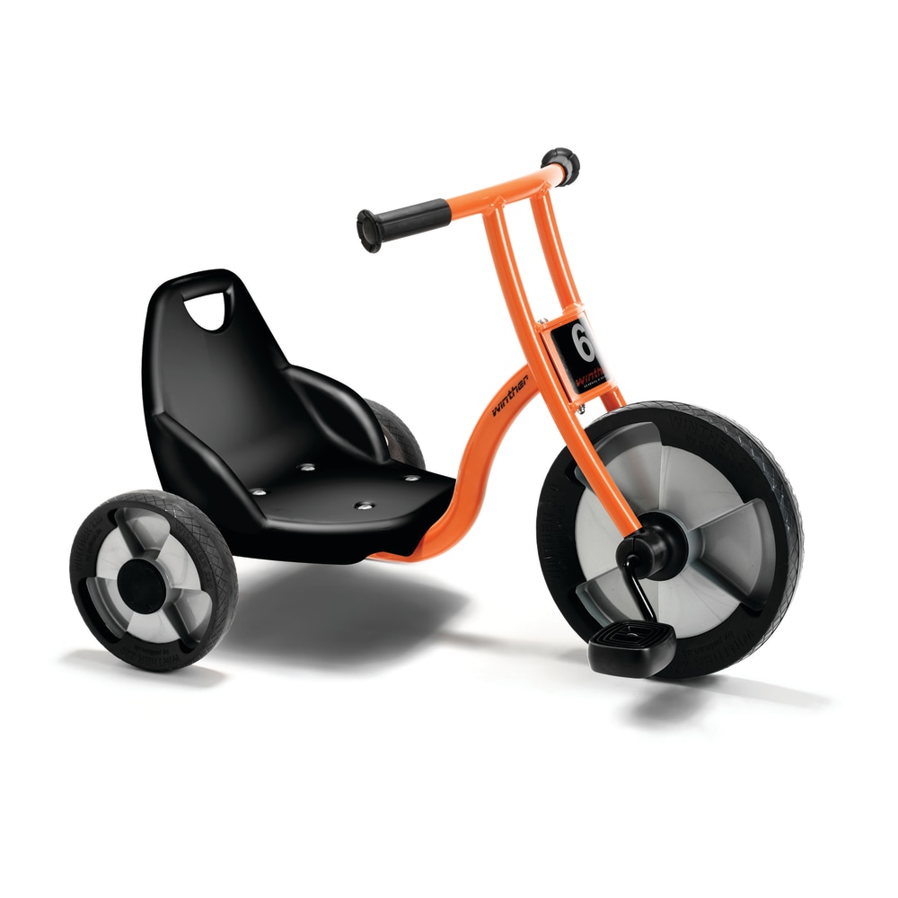 Winther Circleline Easy Rider Tricycle, 22 1/2inH x 20 1/16inW x 32 11/16inD, Orange MPN:WIN553