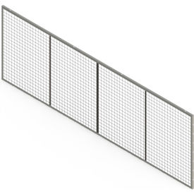 Wirecrafters - RackBack® Wire Mesh Pallet Rack Enclosure - Back Panel 144