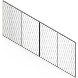 Wirecrafters - RackBack® Wire Mesh Pallet Rack Enclosure - Back Panel 144