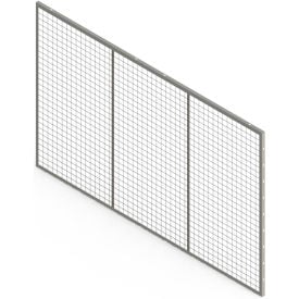 Wirecrafters - RackBack® Wire Mesh Pallet Rack Enclosure - Back Panel 96
