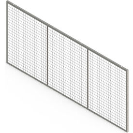 Wirecrafters - RackBack® Wire Mesh Pallet Rack Enclosure - Back Panel 108