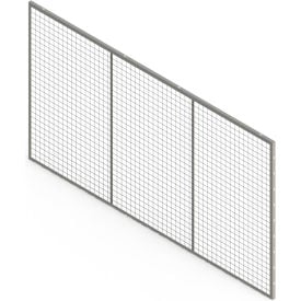 Wirecrafters - RackBack® Wire Mesh Pallet Rack Enclosure - Back Panel 108