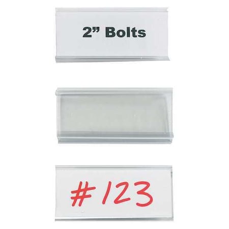 Wire-Rac Snap-On Label Holders, 3